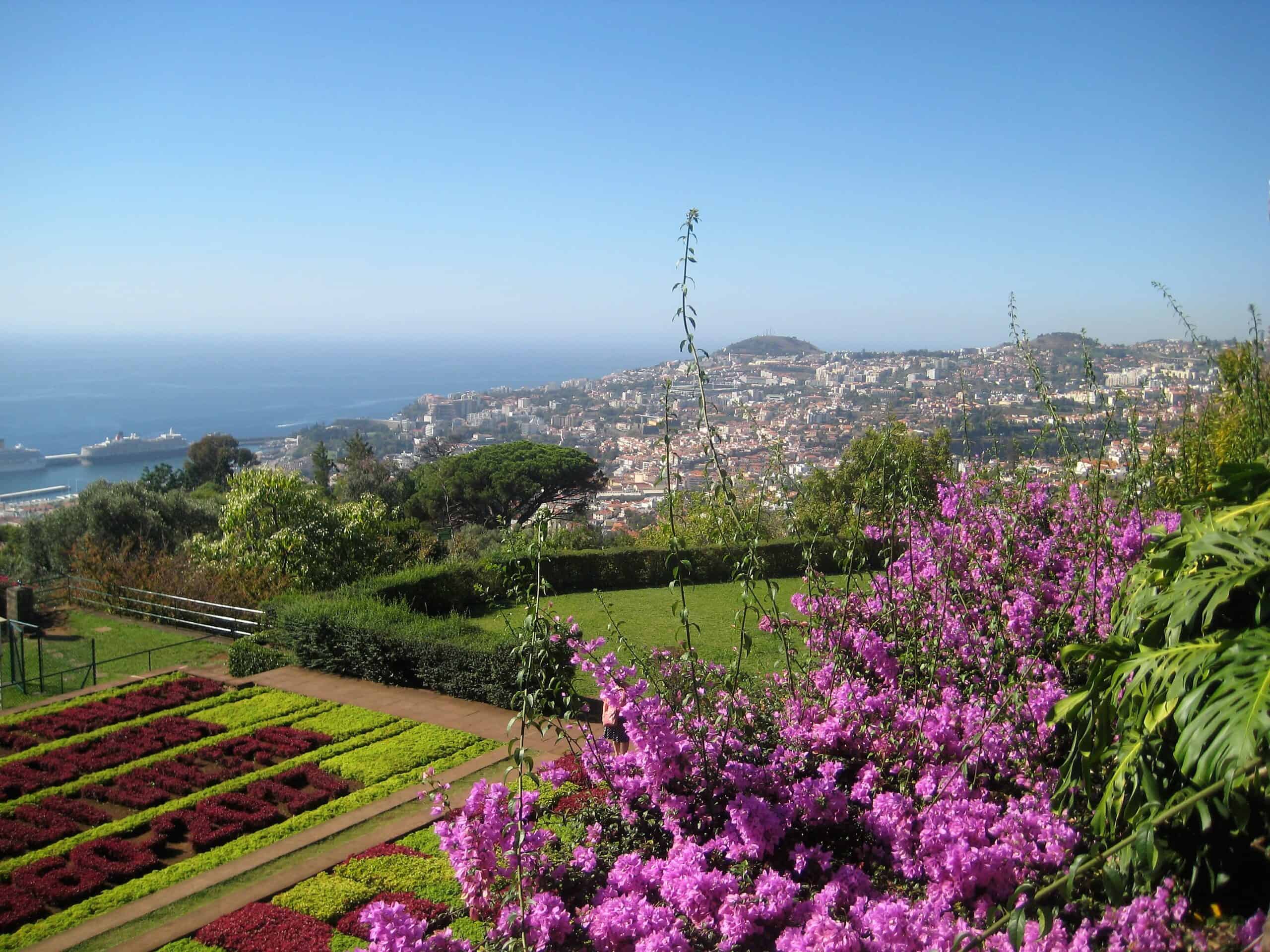 Funchal from Jardim Botanico