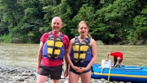 White water rafting Costa Rica