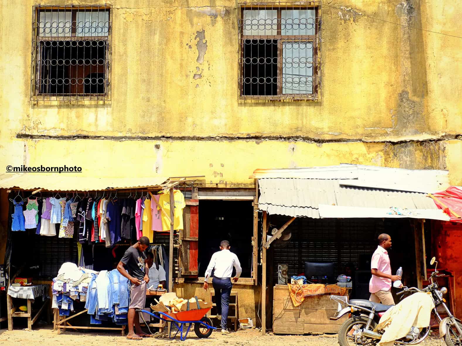 Market on Sao Tome