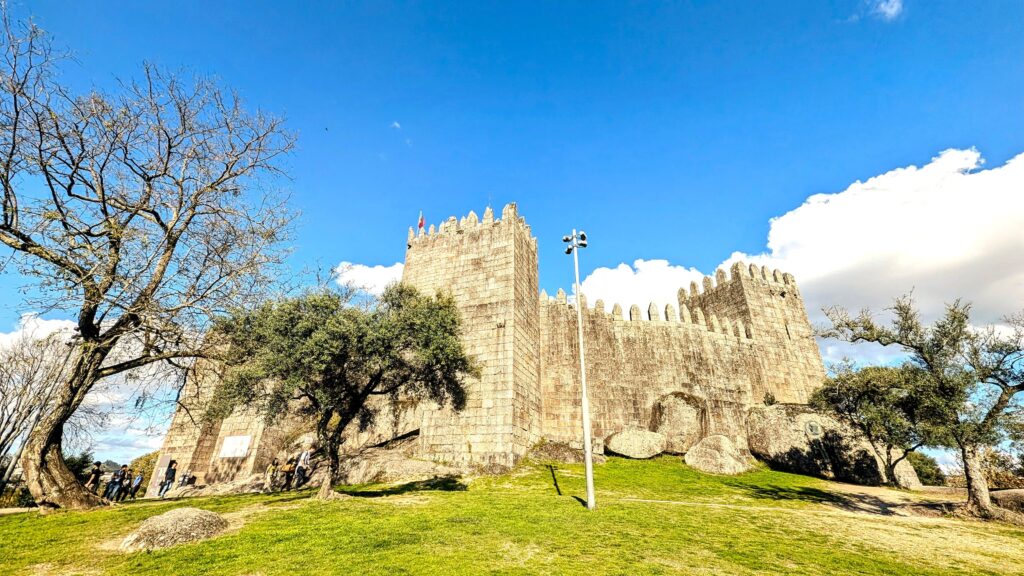 Northern Portugal Guimaraes Castelo de Guimaraes