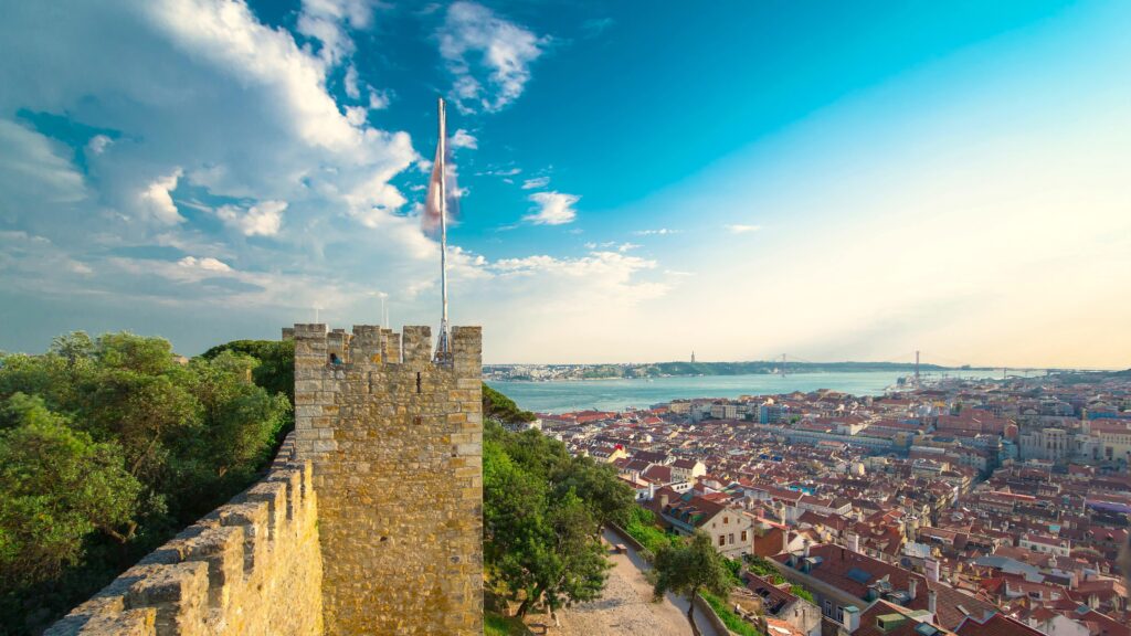 Portugal Lisbon Castelo de Sao Jorge