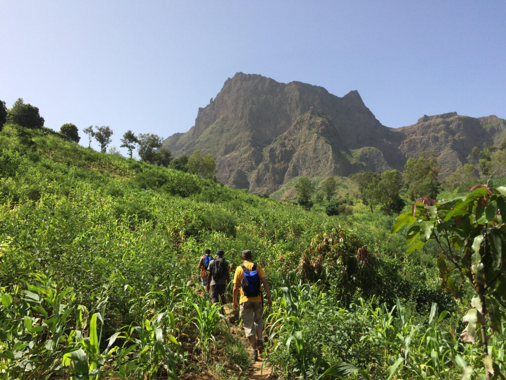 Pico de Antónia on Santiago in Cape Verde