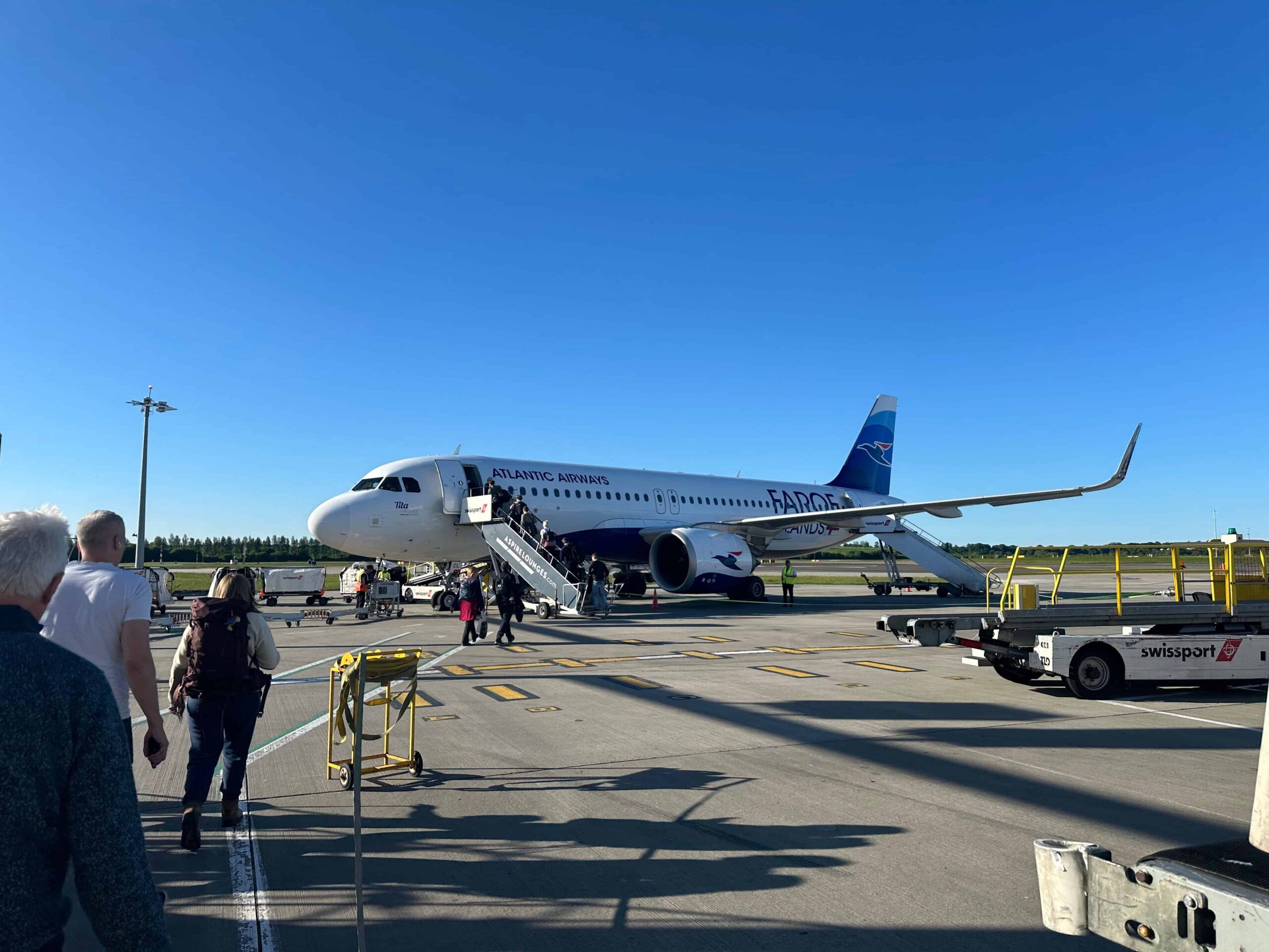 Faroe Islands flight from Edinburgh