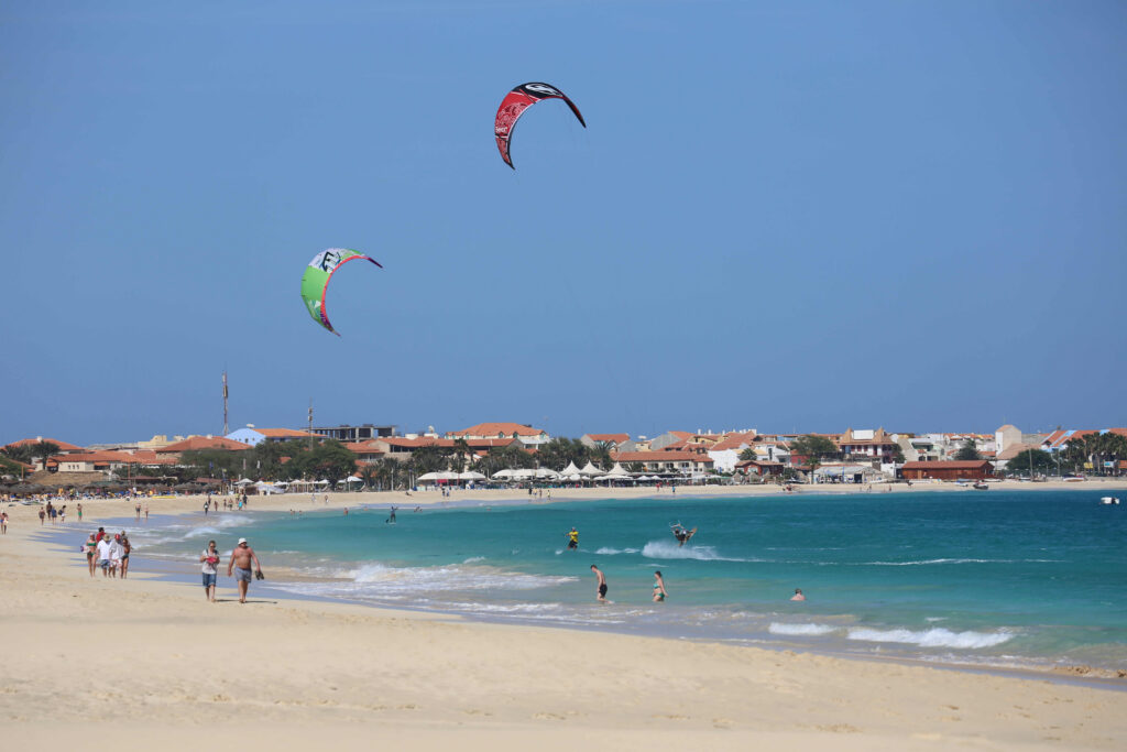 Santa Maria beach on Sal, Cape Verde