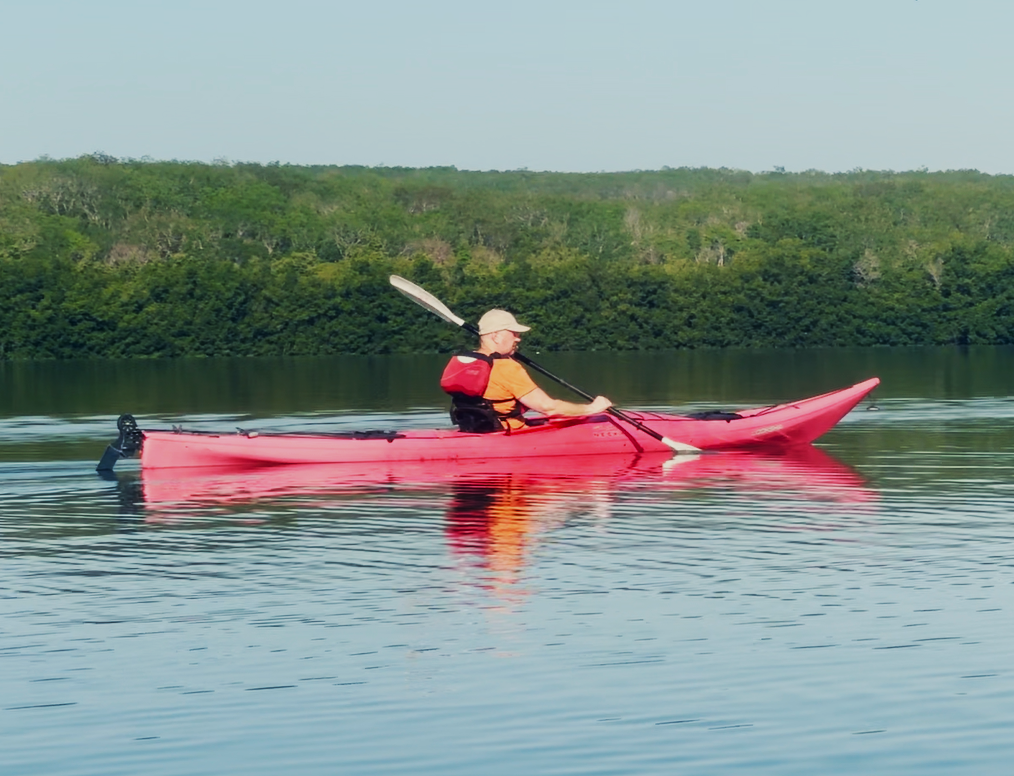 Kayaking at Cienfuegos