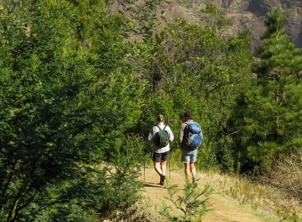 Walking on Santo Antão in Cape Verde
